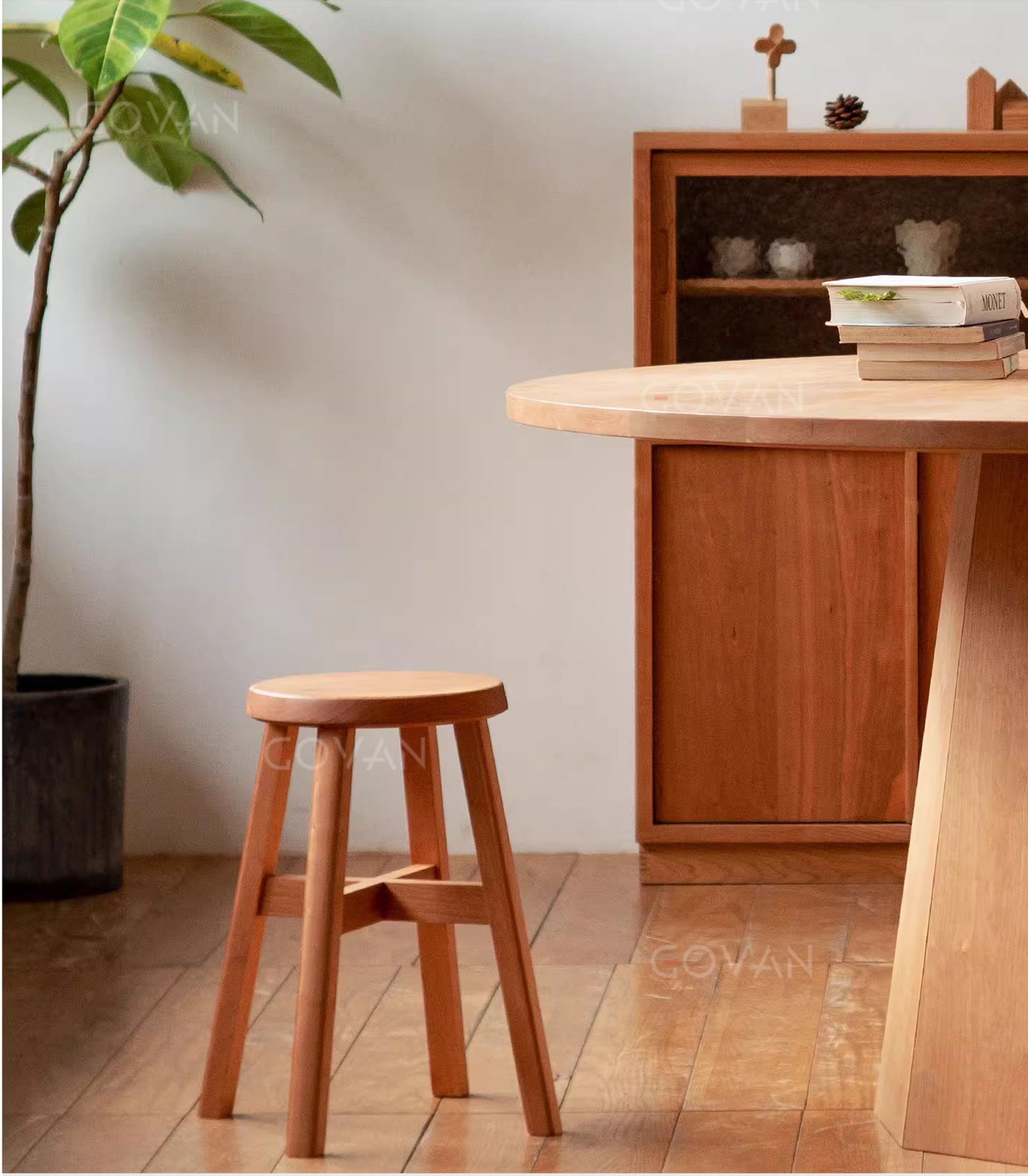 Wooden Furniture-Bench-Solid Wood Can Be Stacked For Benches