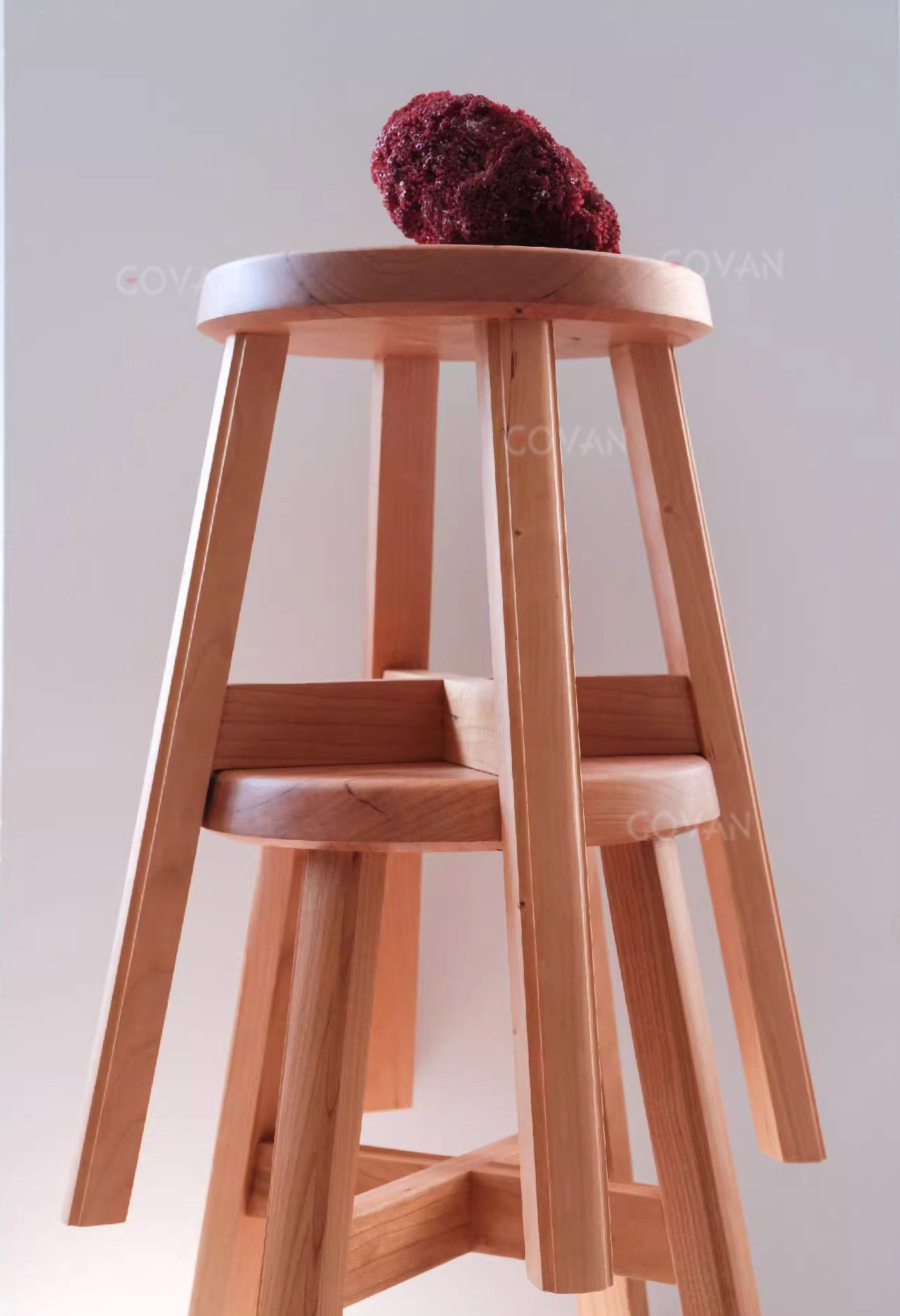 Wooden Furniture-Bench-Solid Wood Can Be Stacked For Benches