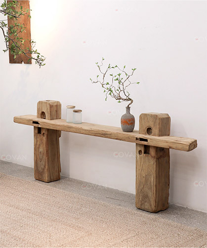 Wooden Furniture-Filing Desk-Surprise Silent Wind Solid Wood Porch Table