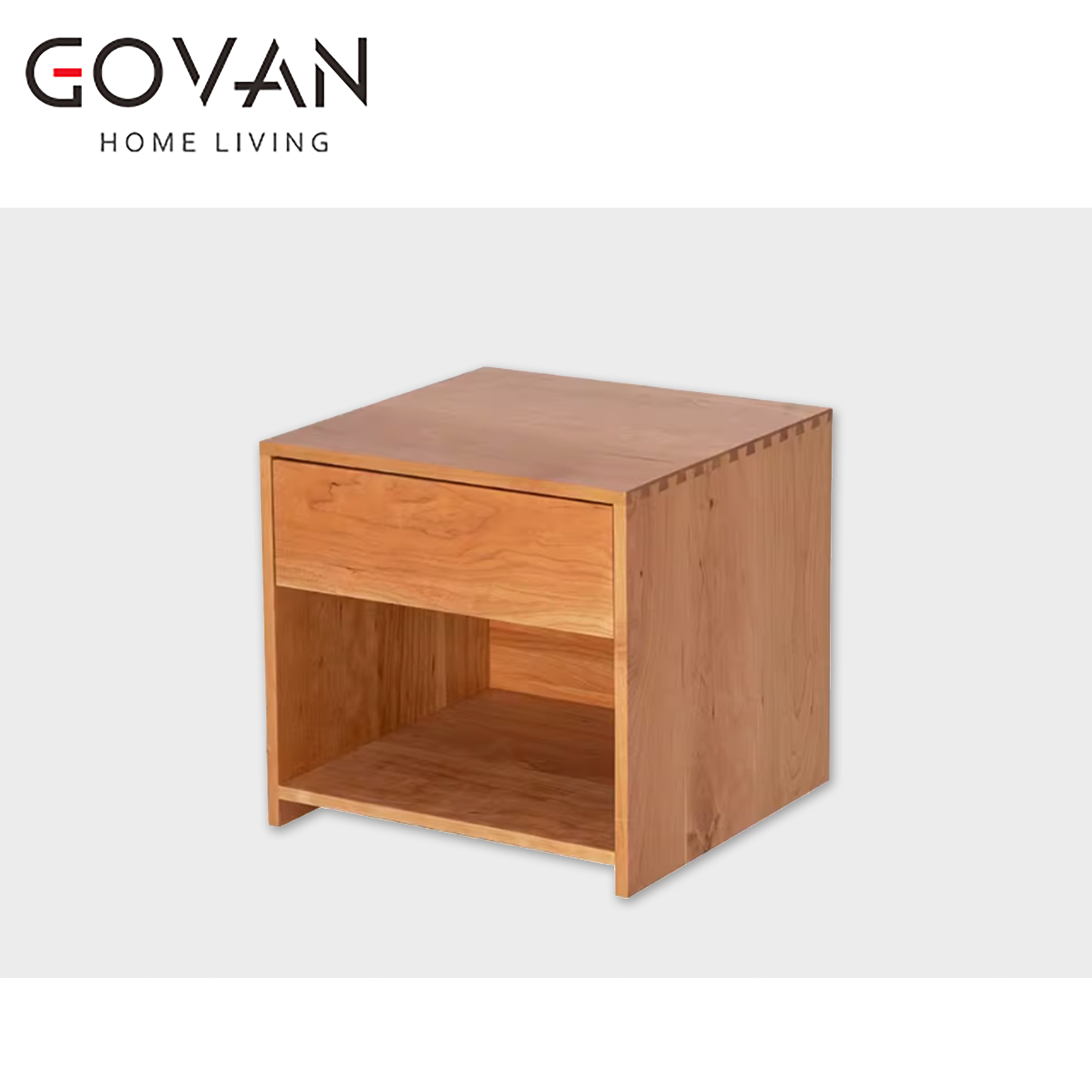 Wooden Furniture-Bedside Cupboard-Shaker Nightstand