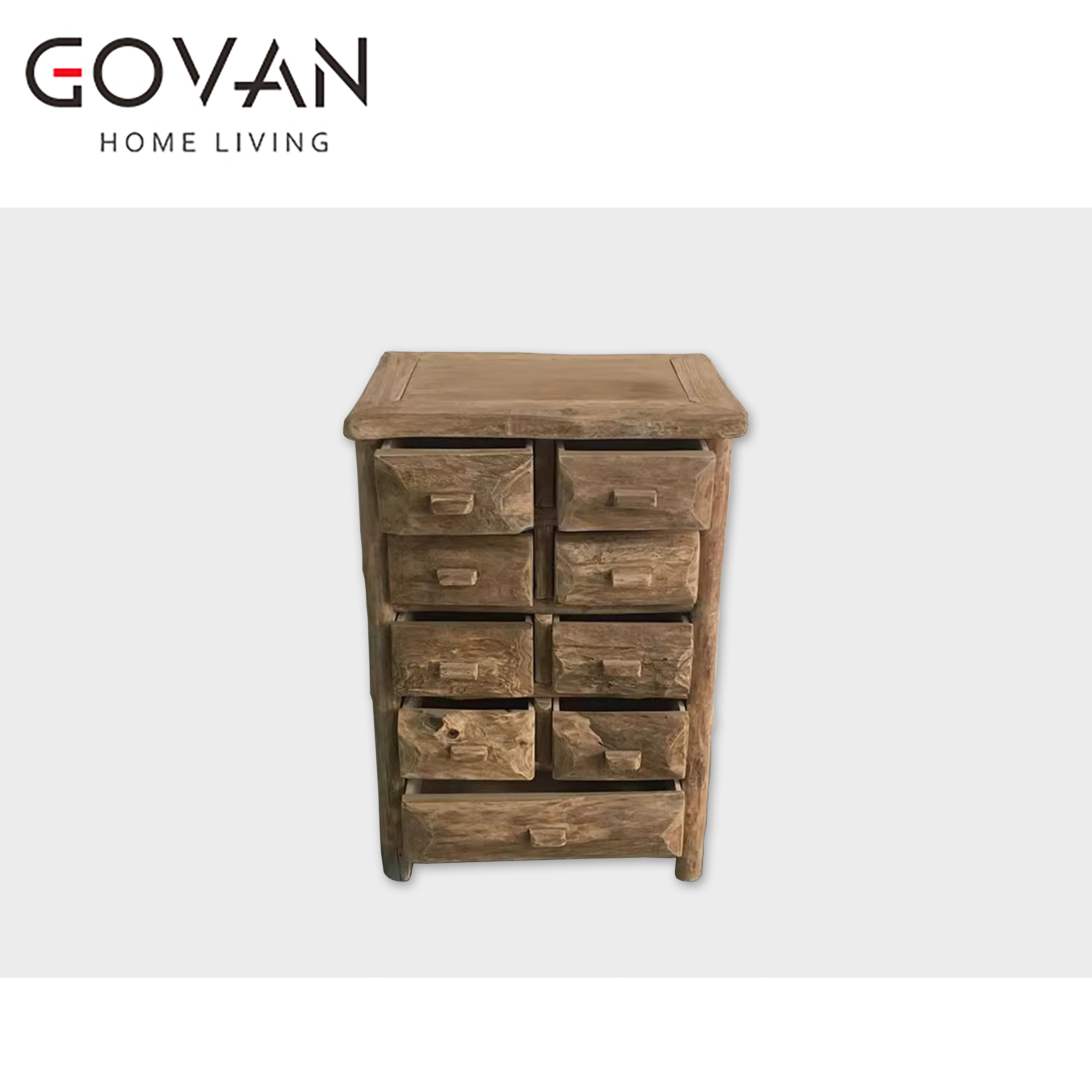 Wooden Furniture-Sideboard-Ecological Solid Wood Nine Bucket Cabinet