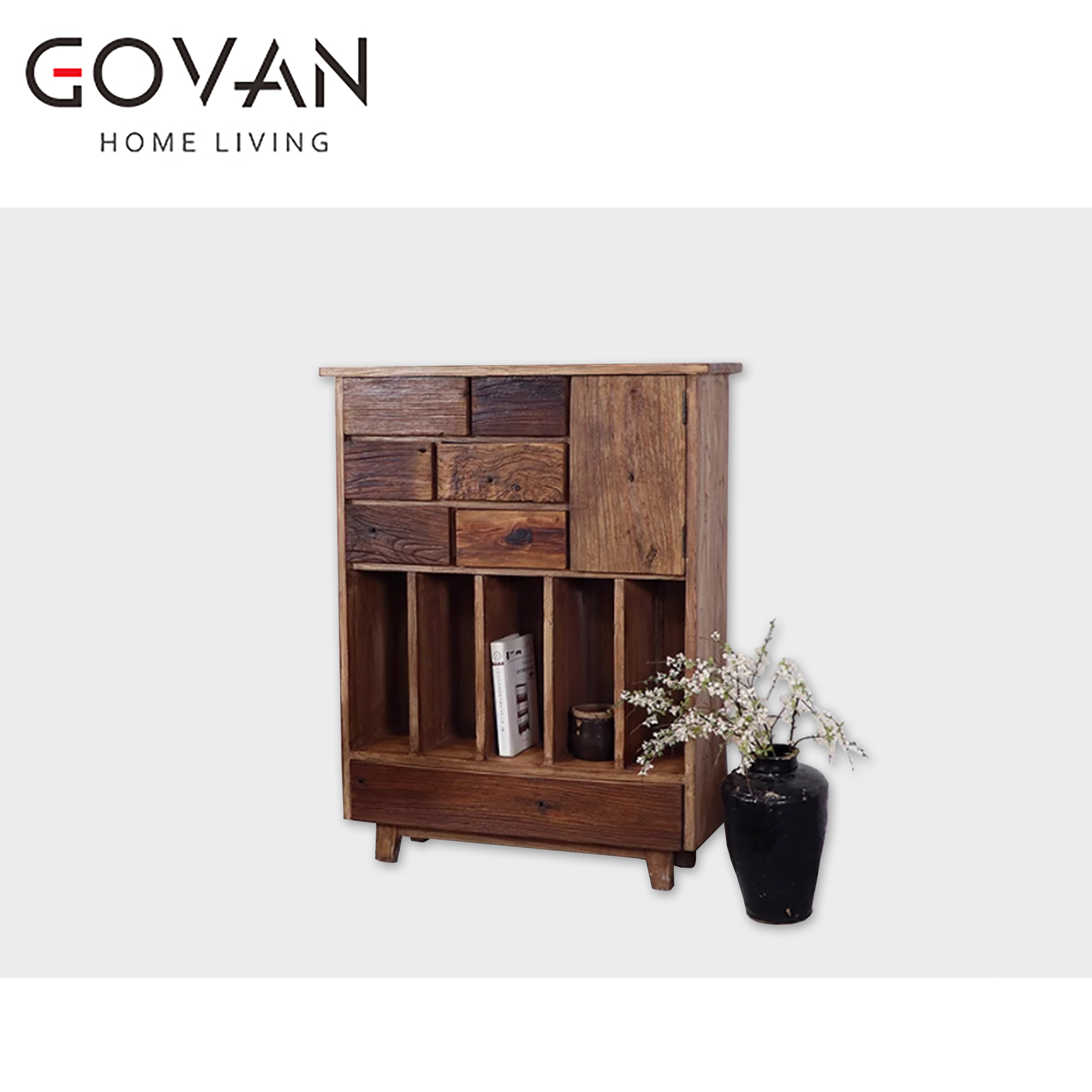 Wooden Furniture-Sideboard-Ancient Entrance Cabinet