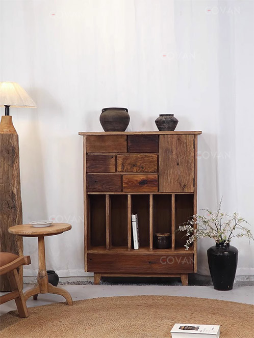 Wooden Furniture-Sideboard-Ancient Entrance Cabinet