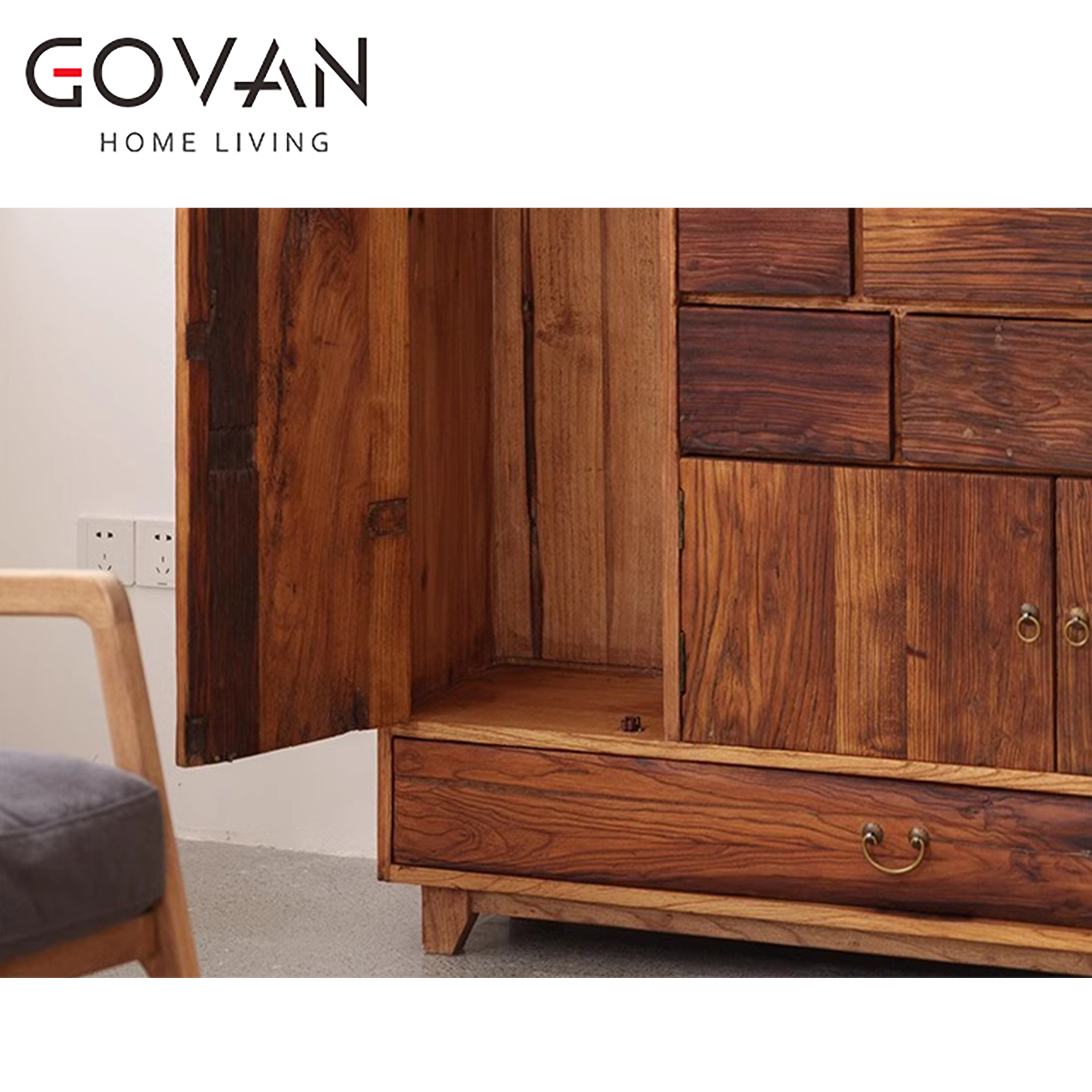 Wooden Furniture-Sideboard-Mountain Wood Side Cabinet