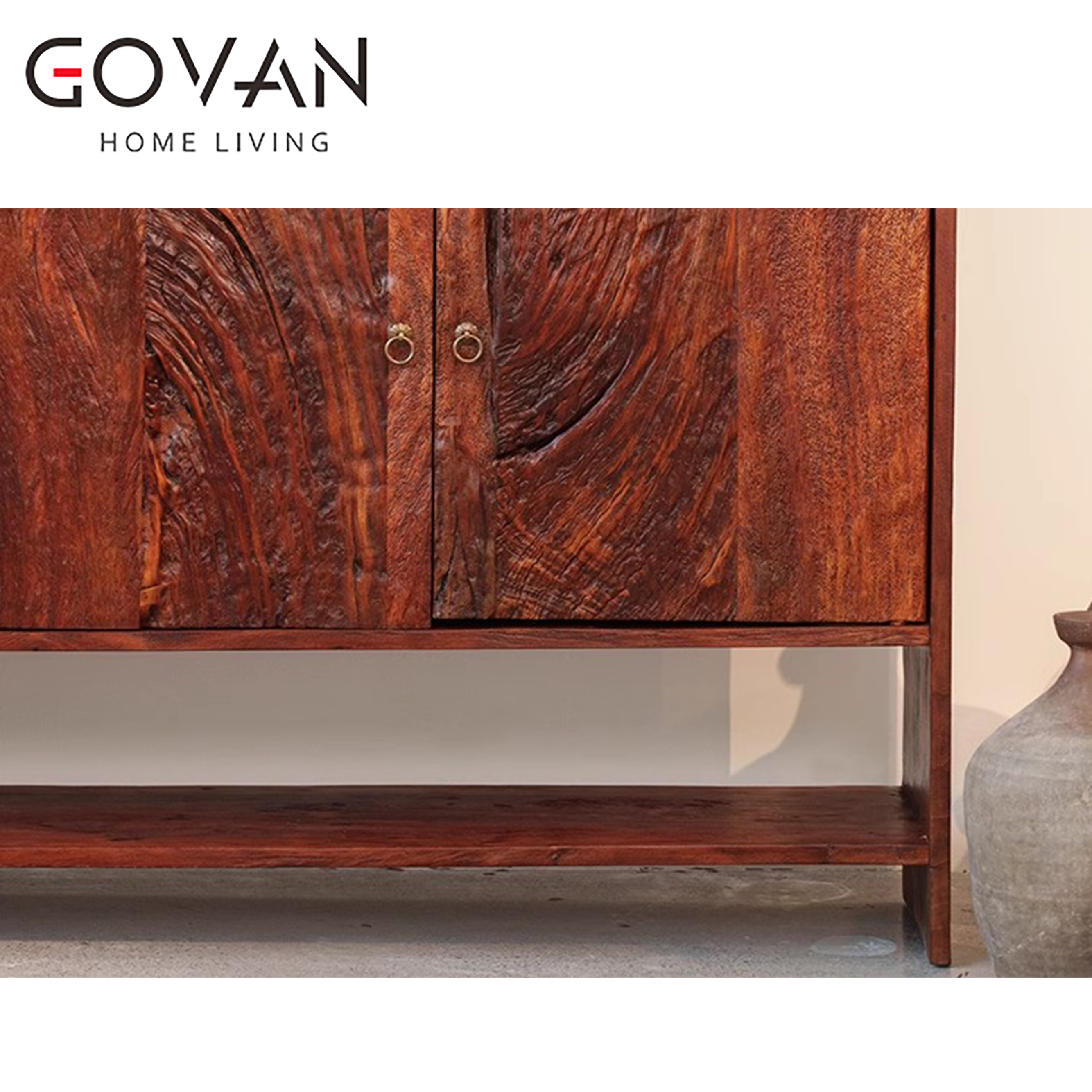 Wooden Furniture-Sideboard-Opposite Side Cabinet