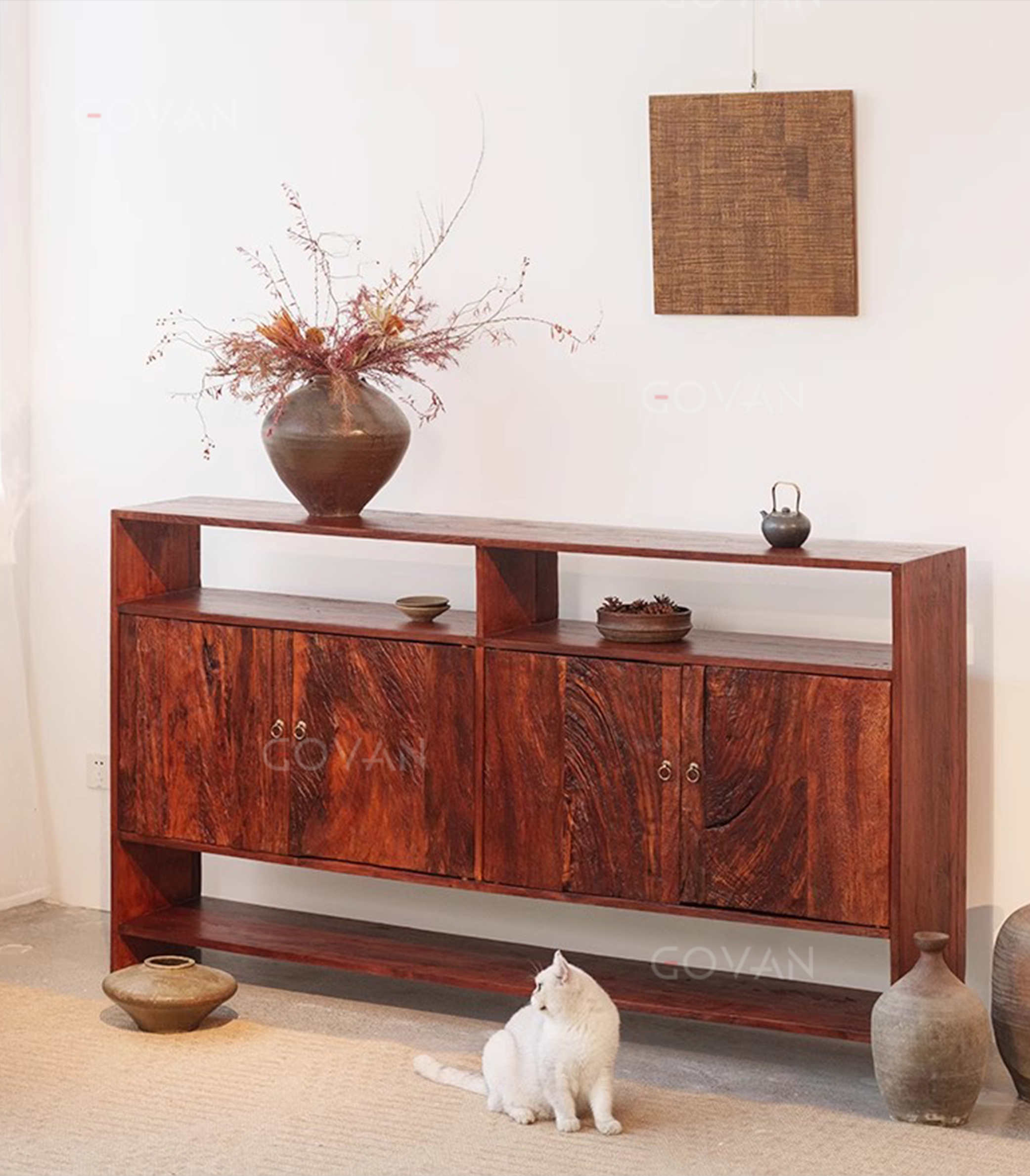 Wooden Furniture-Sideboard-Opposite Side Cabinet