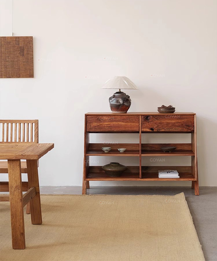 Wooden Furniture-Sideboard-Antique Wooden Entrance Cabinet