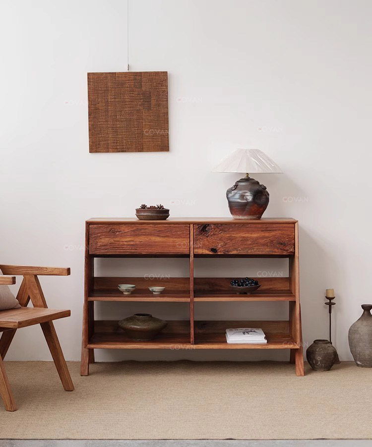 Wooden Furniture-Sideboard-Antique Wooden Entrance Cabinet