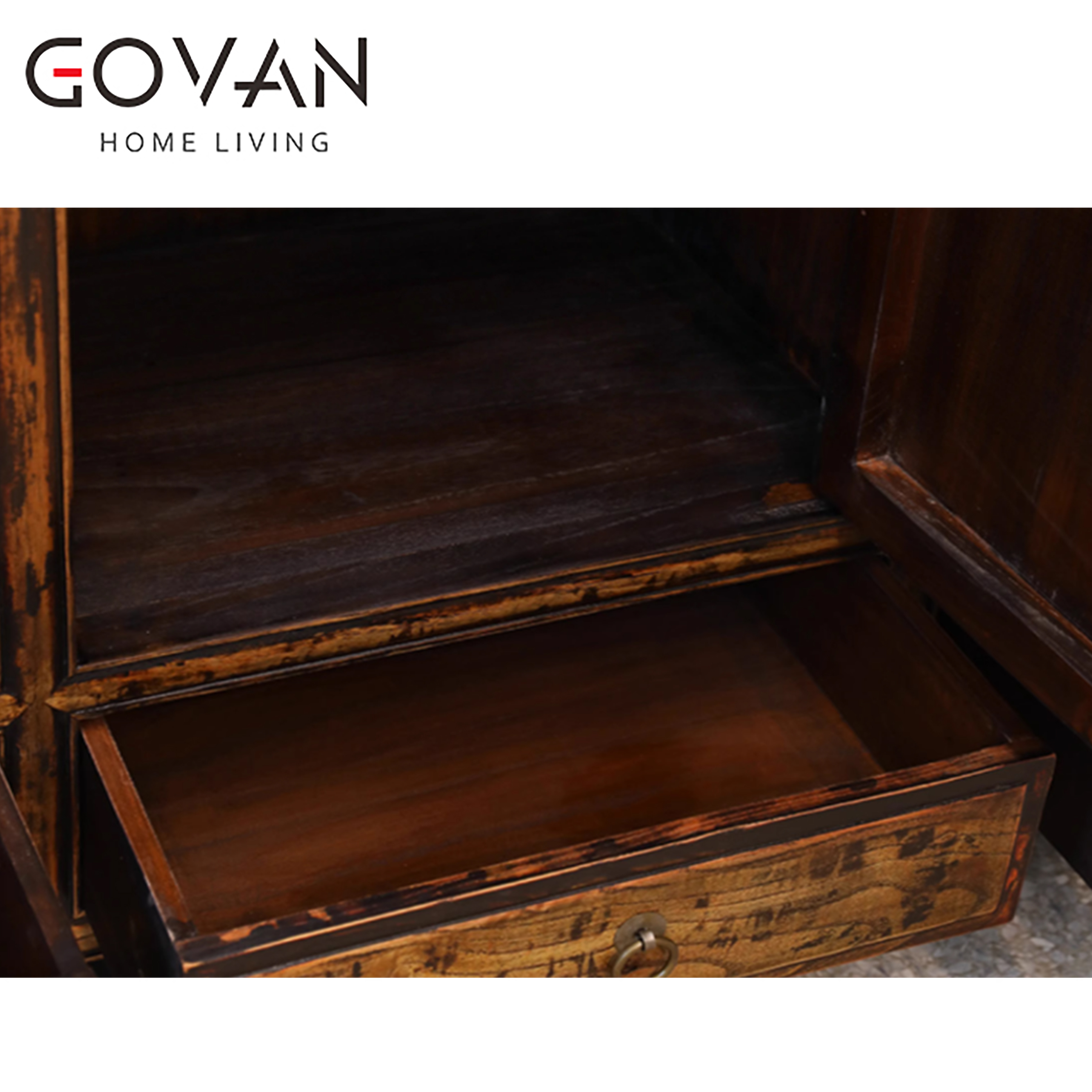 Wooden Furniture-Sideboard-Antique Entrance Cabinet