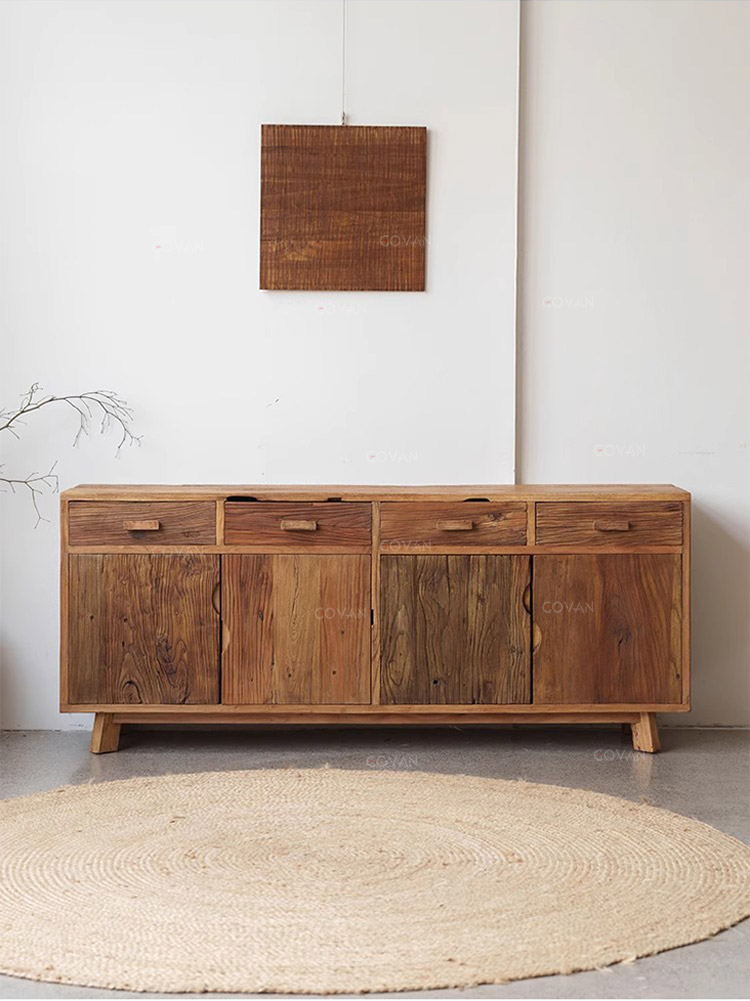 Wooden Furniture-Sideboard-Entrance Cabinets With Vintage Decor