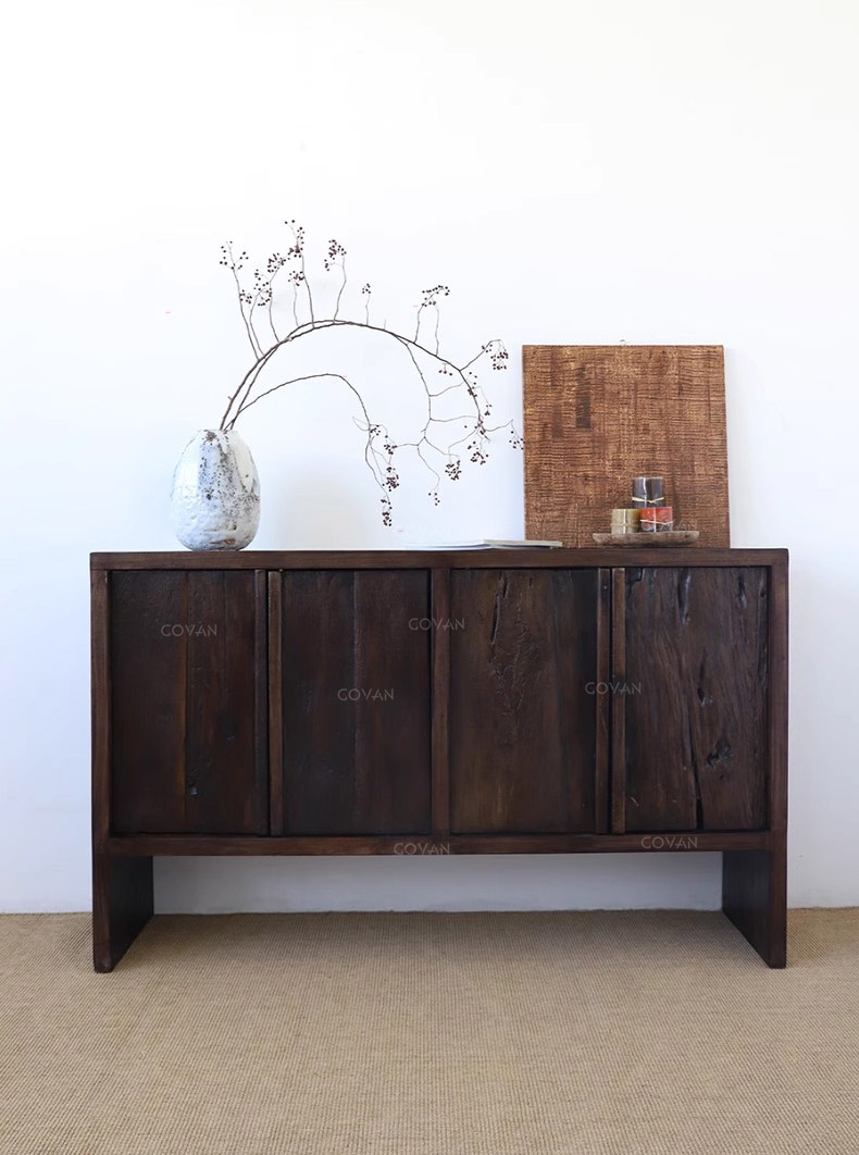 Wooden Furniture-Sideboard-Entrance Cabinets With Vintage Decor 1