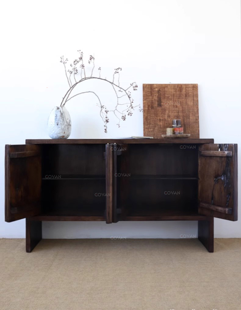 Wooden Furniture-Sideboard-Entrance Cabinets With Vintage Decor 1