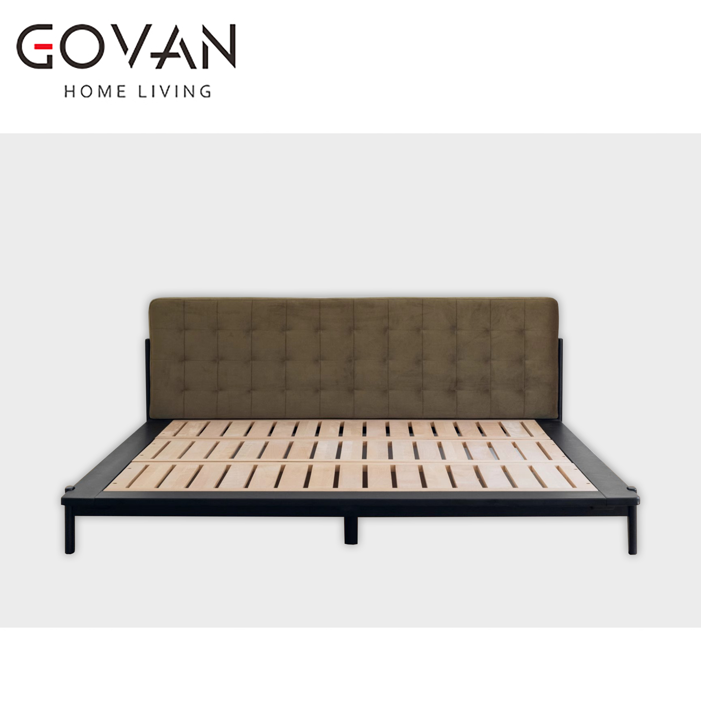 Wooden Furniture-Bed-Nordic Modern Soft Bed