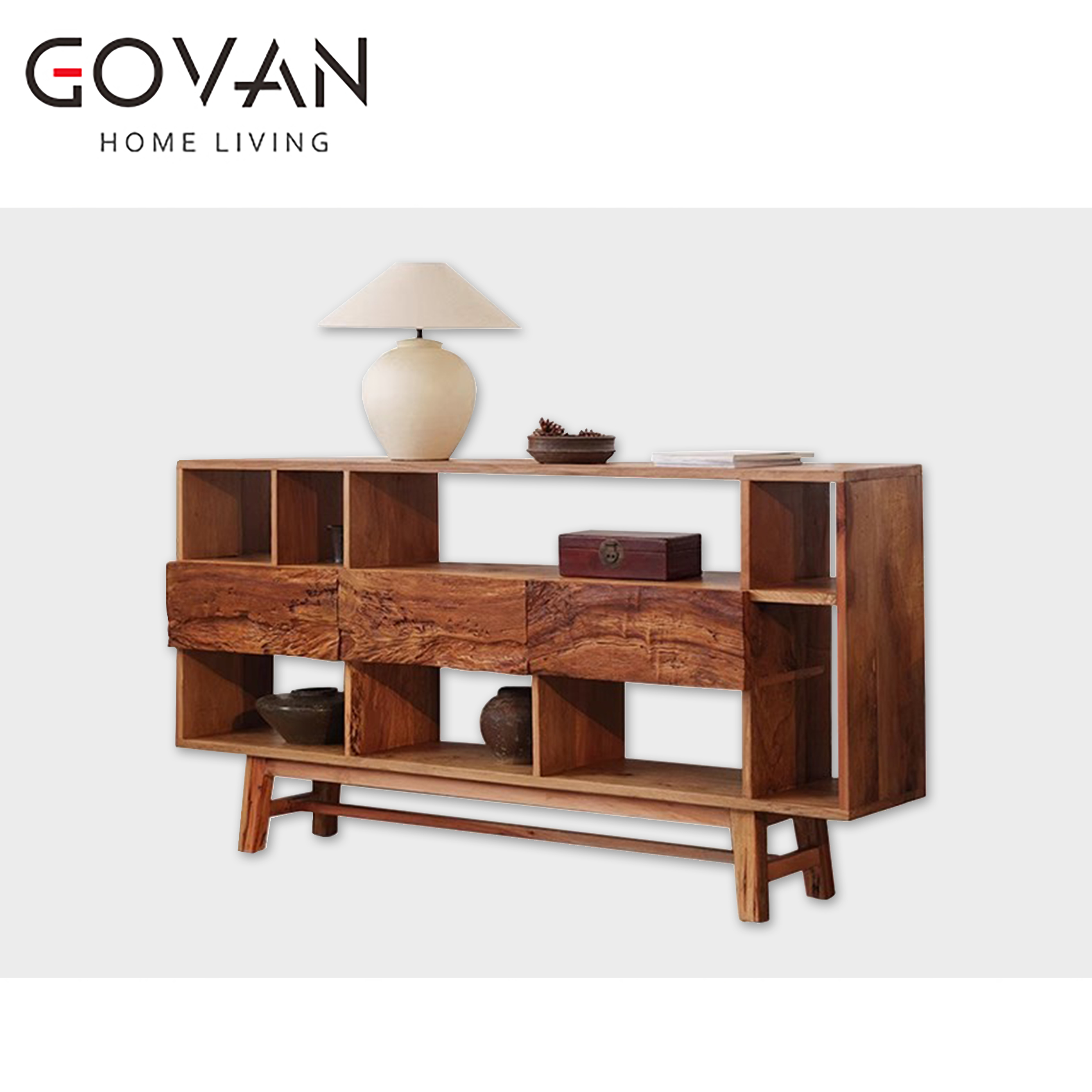 Wooden Furniture-Sideboard-Vintage Solid Wood Old Wood Side Cabinet