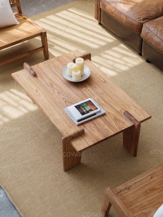 Wooden Furniture-Coffee Table-New Chinese Solid Wood Coffee Table