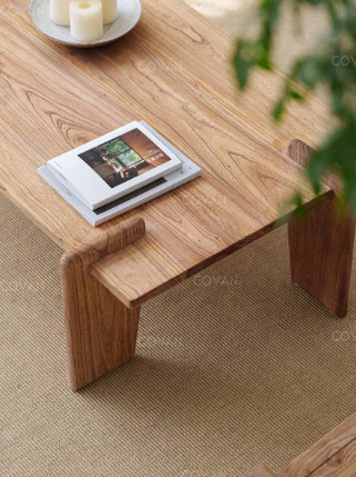 Wooden Furniture-Coffee Table-New Chinese Solid Wood Coffee Table