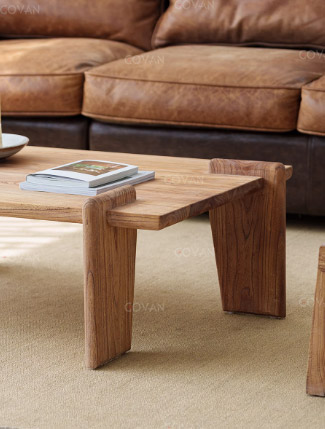Wooden Furniture-Coffee Table-New Chinese Solid Wood Coffee Table