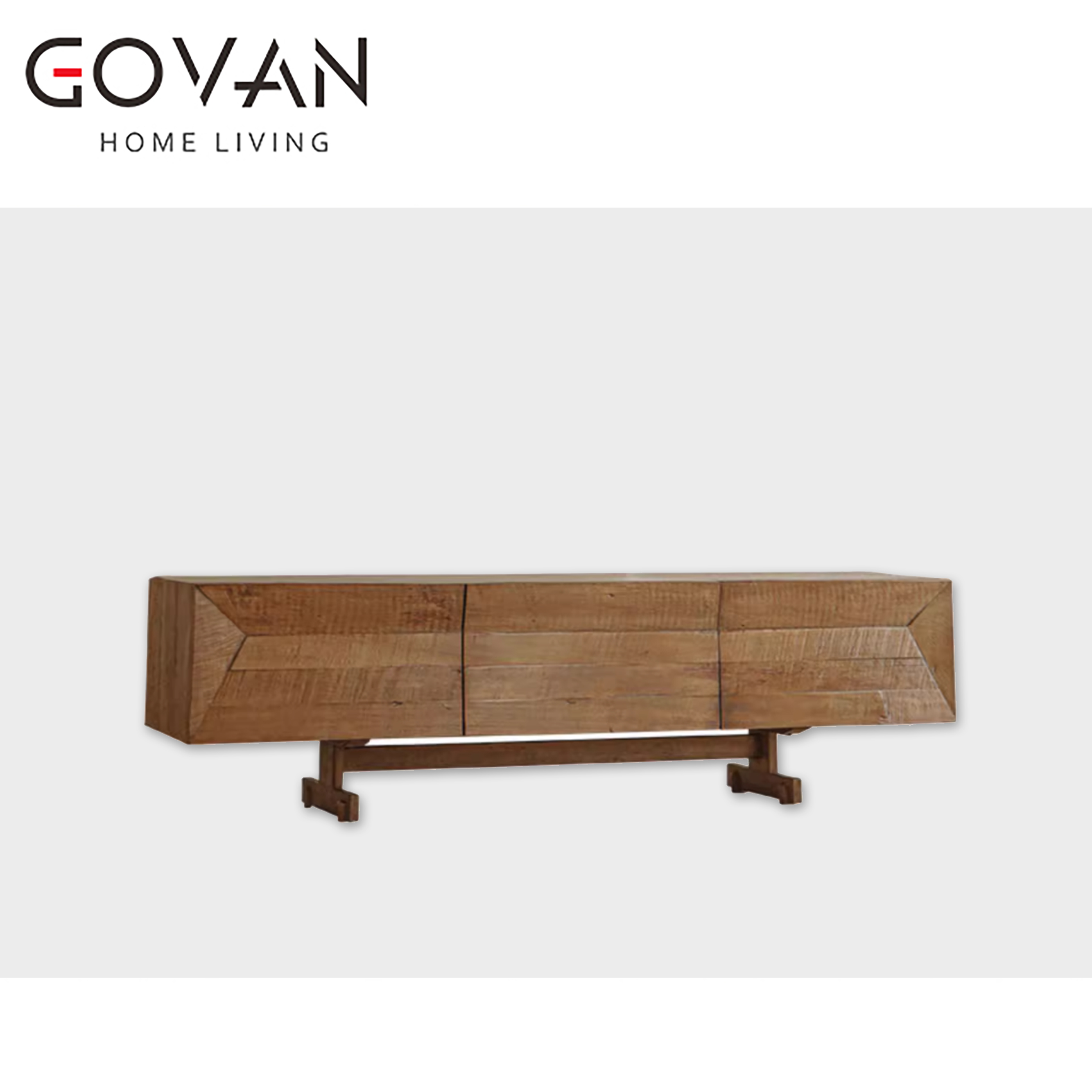 Wooden Furniture-TV Cabinet-Surprise Silent Wind TV Cabinet