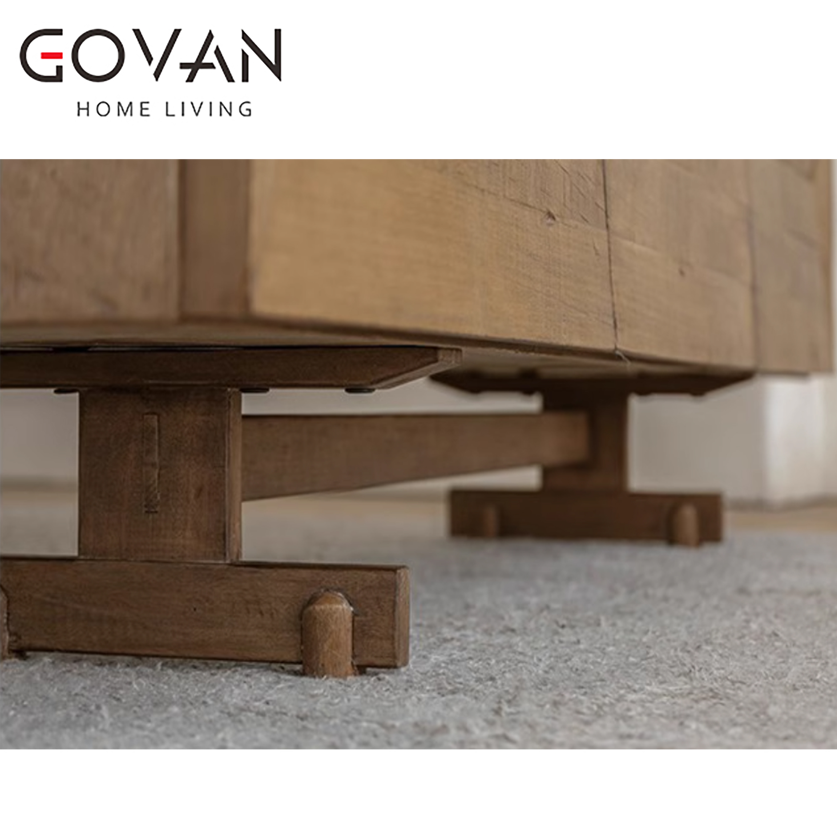 Wooden Furniture-TV Cabinet-Surprise Silent Wind TV Cabinet