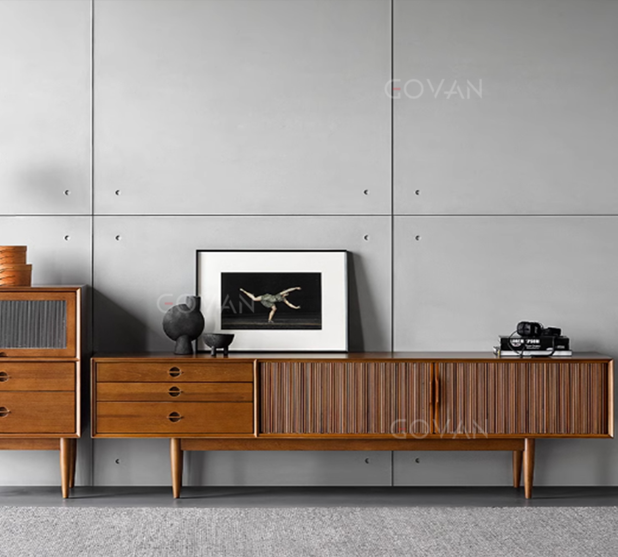 Wooden Furniture-Coffee Table-Time Slow TV Cabinet