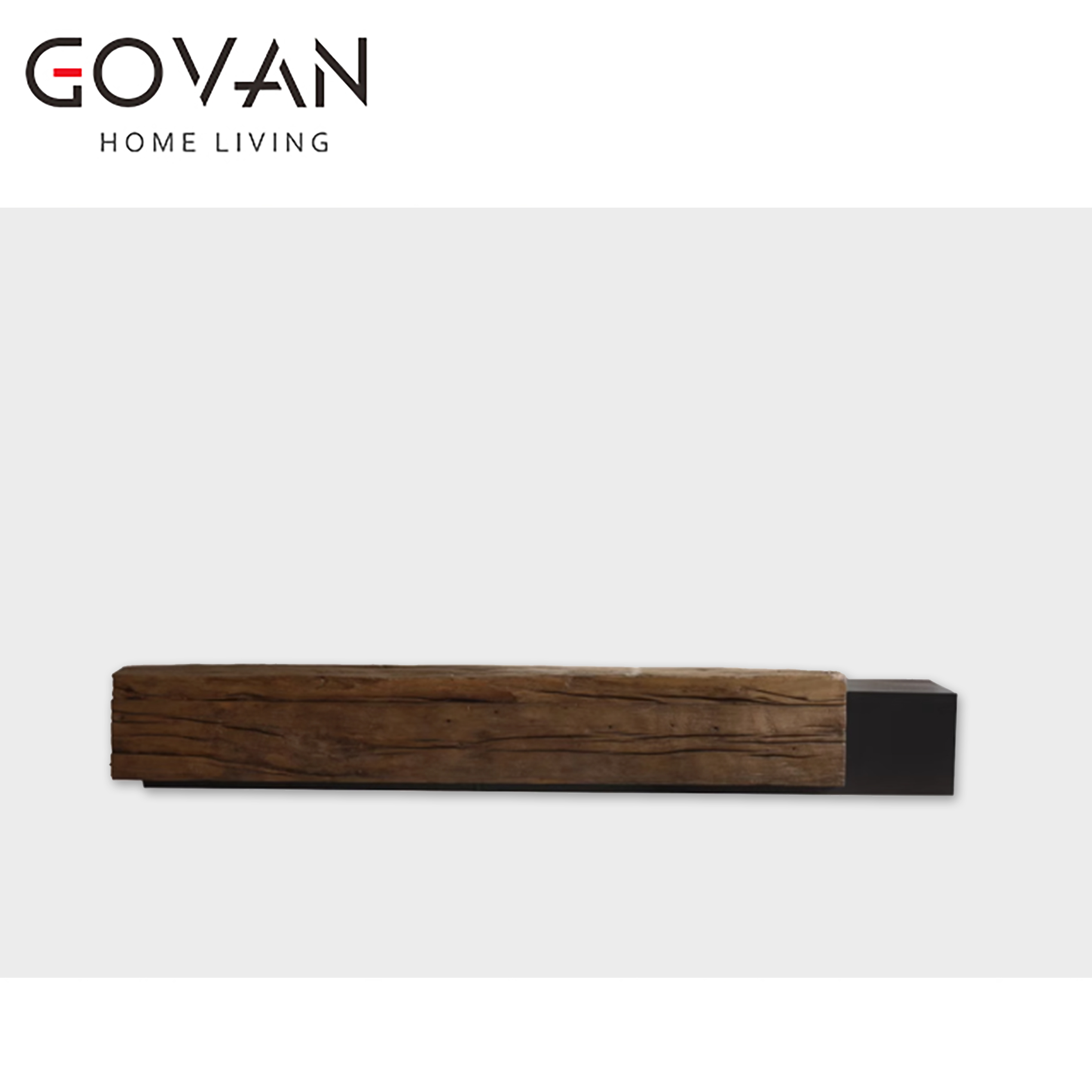 Wooden Furniture-TV Cabinet-Long Wooden Stake TV Stand