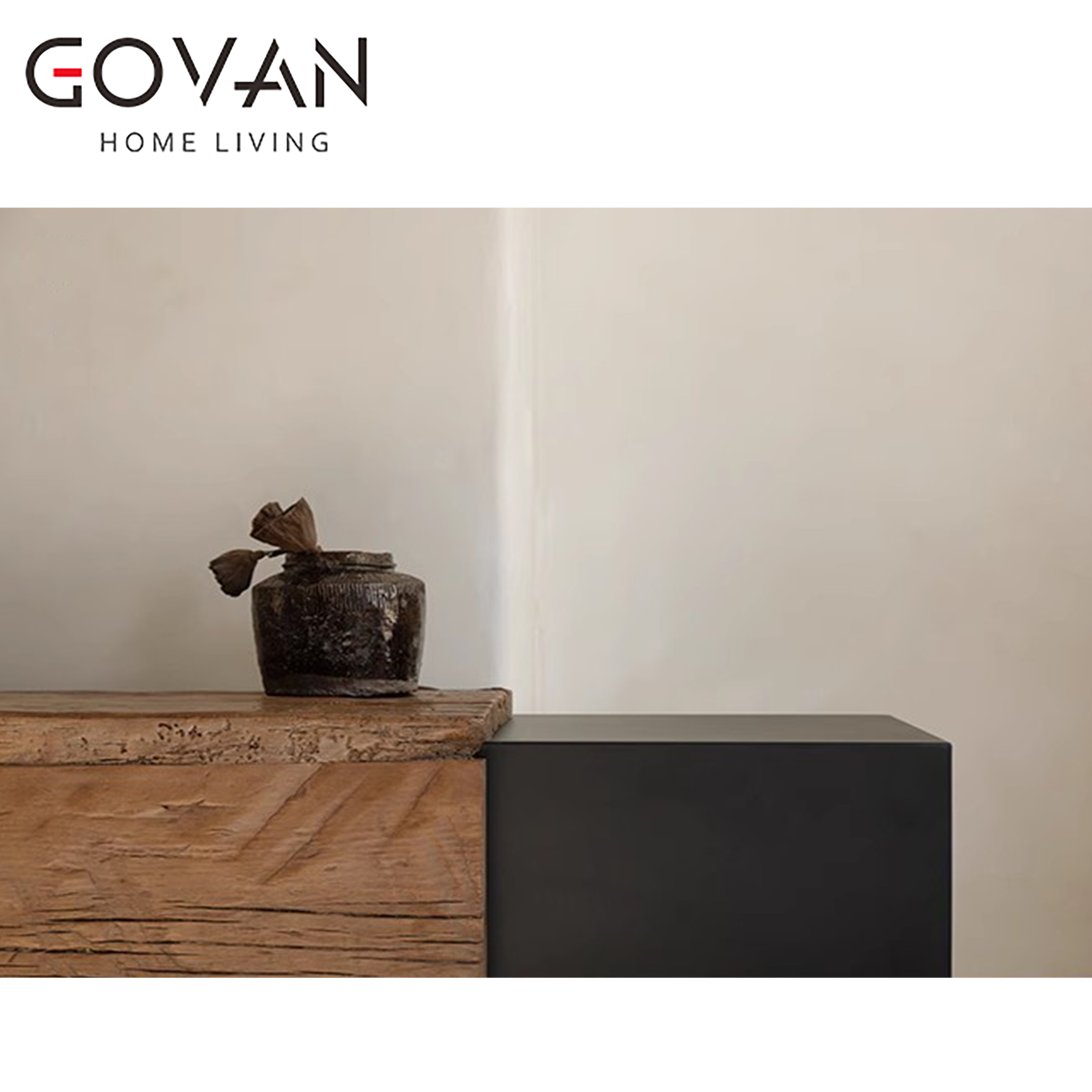 Wooden Furniture-TV Cabinet-Long Wooden Stake TV Stand