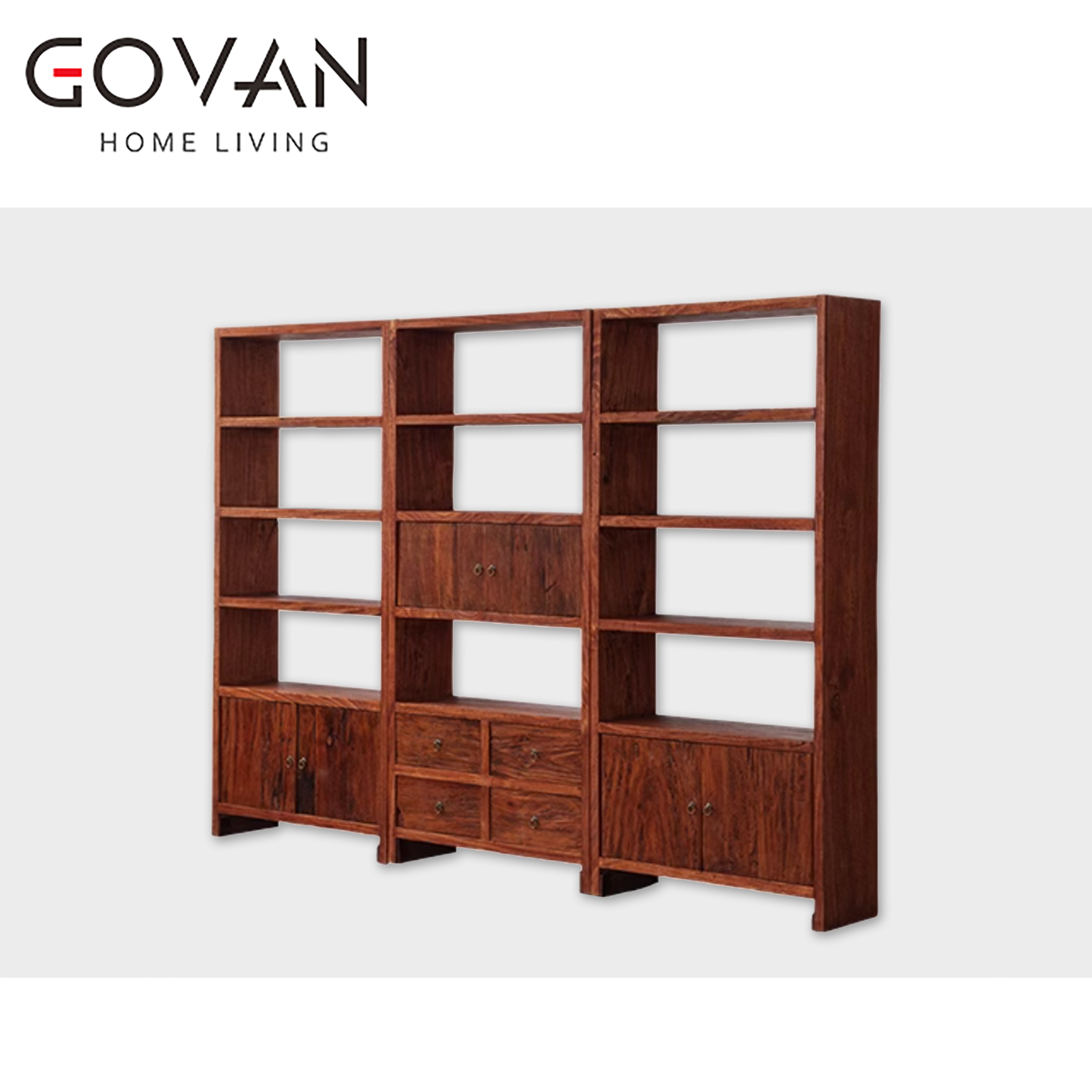 Wooden Furniture-Bookcase-Surprise Quiet Wind Doge Display Case