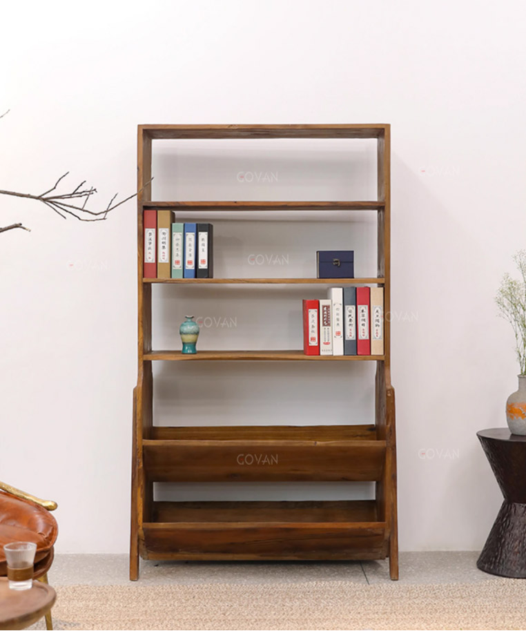 Wooden Furniture-Bookcase-Surprise Silent Wind Display Case