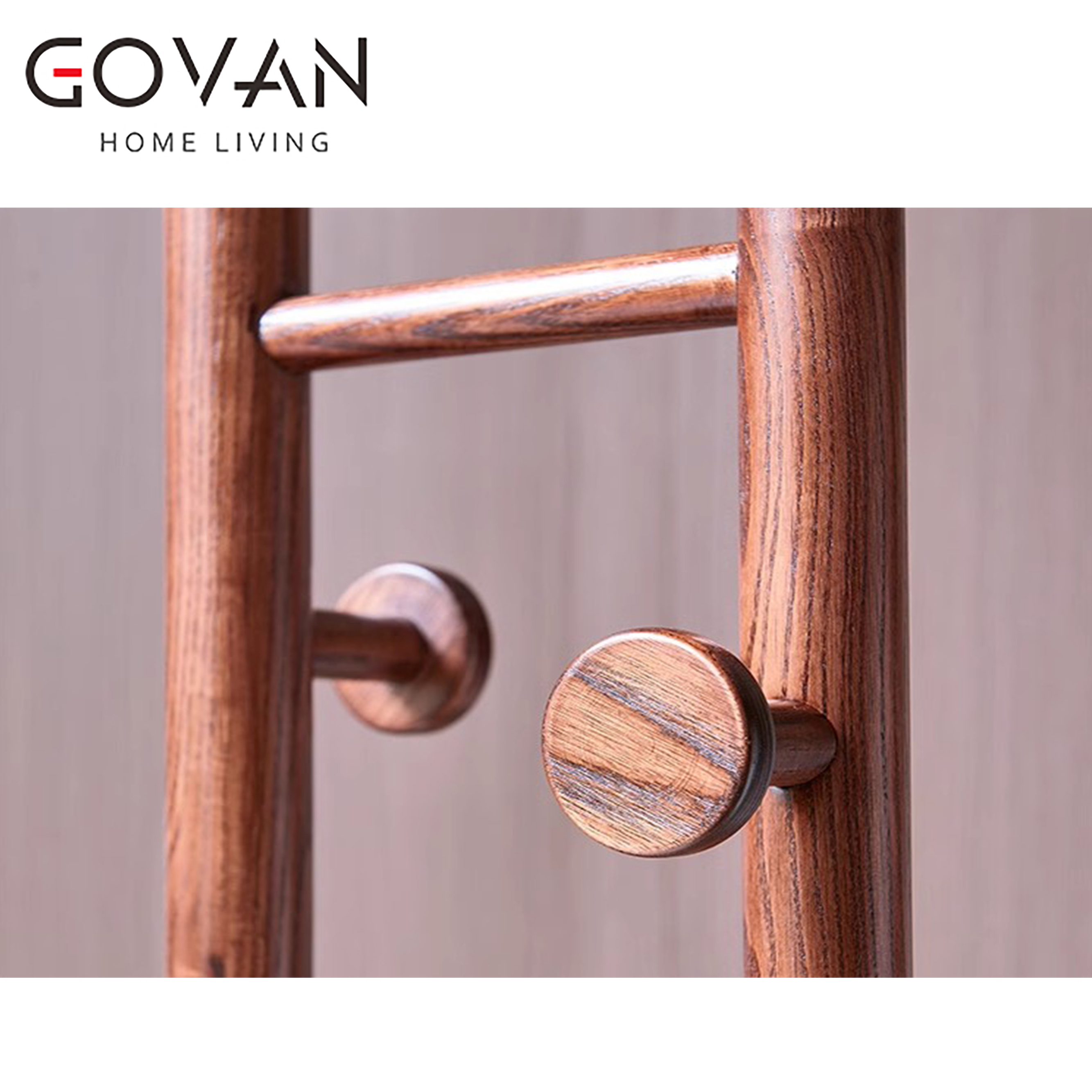 Wooden Furniture-Wardrobe-All Solid Wood Hangers