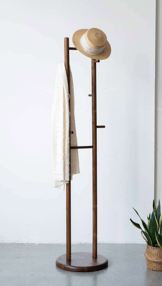 Wooden Furniture-Wardrobe-All Solid Wood Hangers