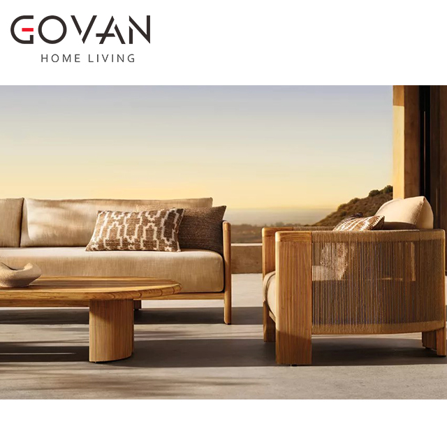 Striata Collection-Sofa-Outdoor Four Seater Sofa