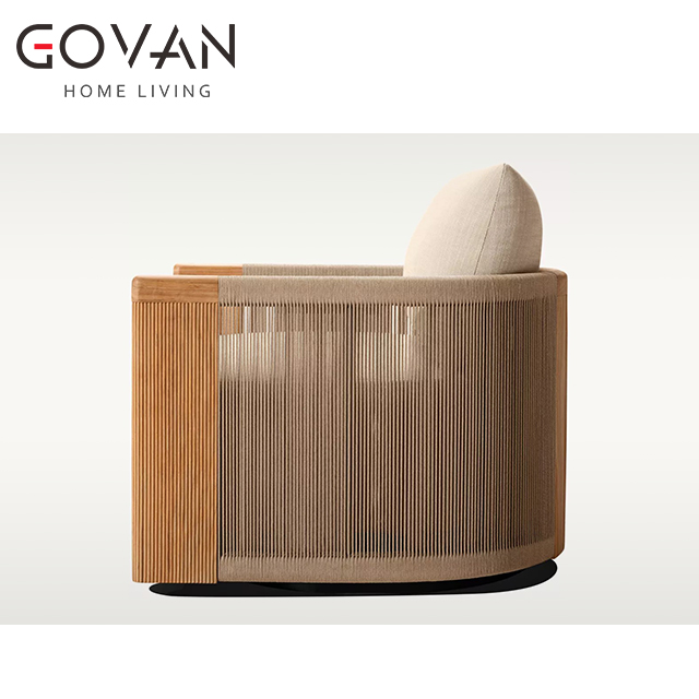 Striata Collection-Sofa-Outdoor Swivel Lounge Chair