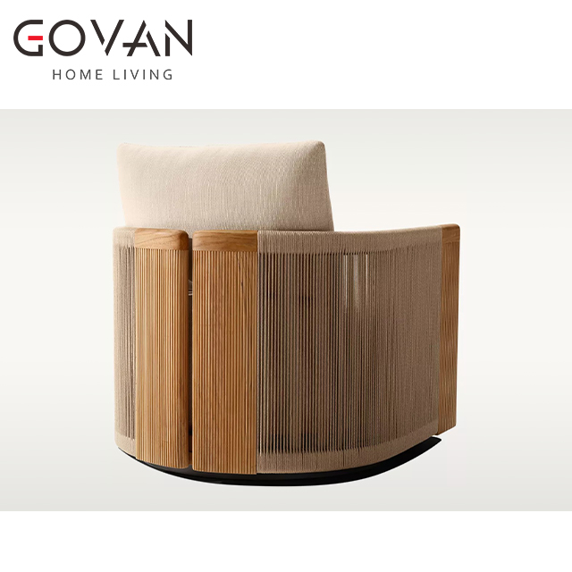 Striata Collection-Sofa-Outdoor Swivel Lounge Chair