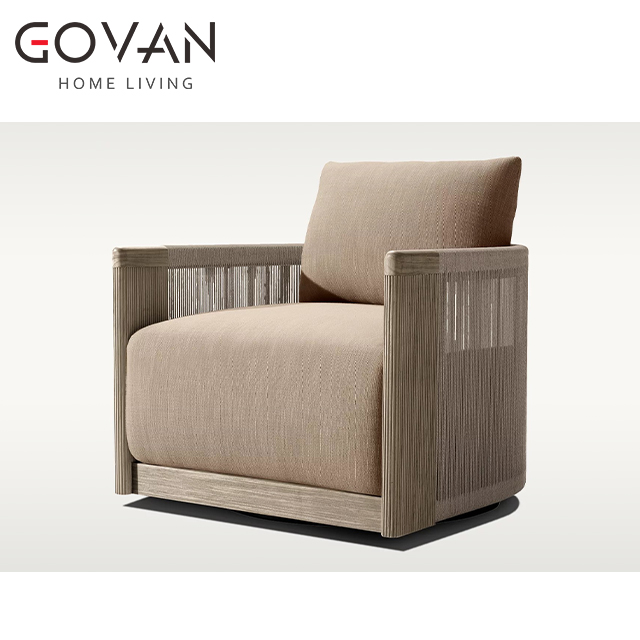 Striata Collection-Sofa-Outdoor Swivel Lounge Chair