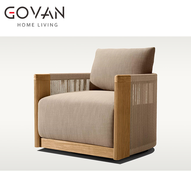 Striata Collection-Sofa-Outdoor Swivel Lounge Chair