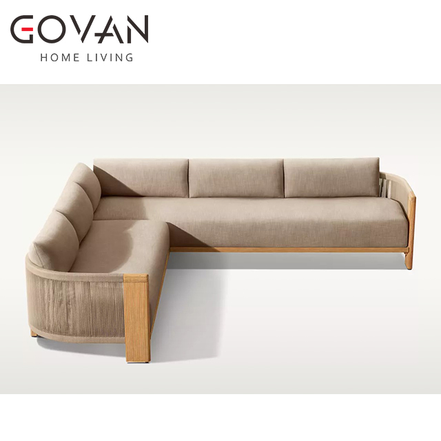 Striata Collection-Sofa-Outdoor Left-Arm L-Sectional Sofa