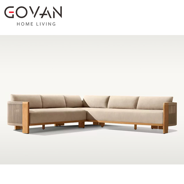 Striata Collection-Sofa-Outdoor Left-Arm L-Sectional Sofa