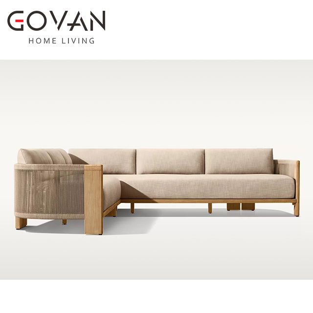 Striata Collection-Sofa-Outdoor Left-Arm L-Sectional Sofa