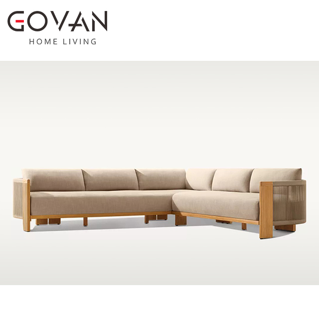 Striata Collection-Sofa-Outdoor Right-Arm L-Sectional Sofa