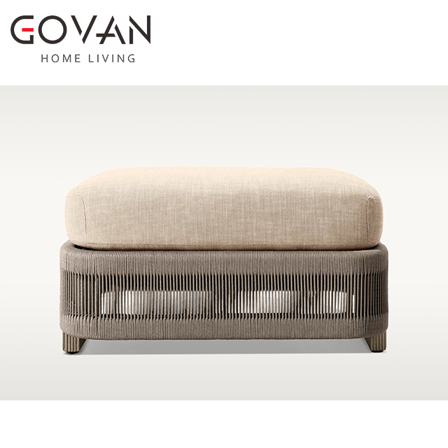 Striata Collection-Ottoman-Outdoor Ottoman