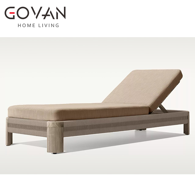 Striata Collection-Daybed-Outdoor Chaise Lounge Chair