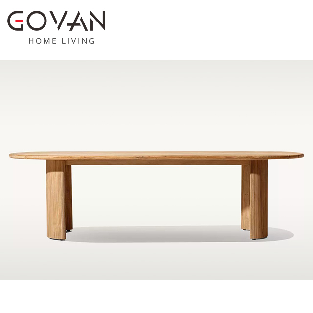 Striata Collection-Dining Table-Outdoor Retangular Dining Table