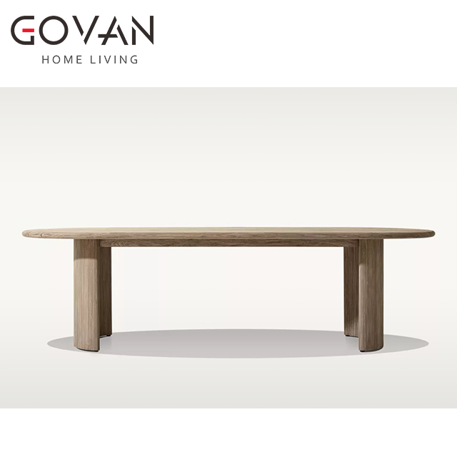 Striata Collection-Dining Table-Outdoor Retangular Dining Table