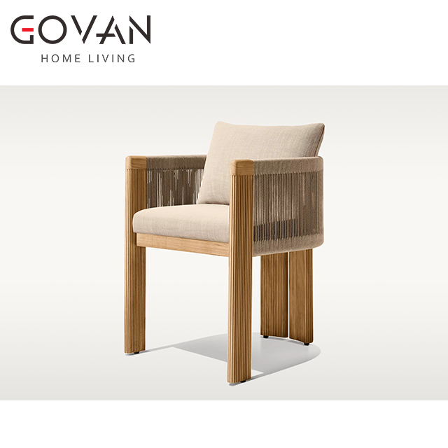 Striata Collection-Chair-Outdoor Dining Armchair