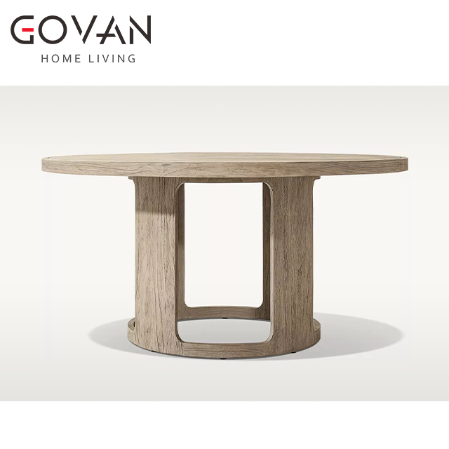 Sedona Cane Collection-Dining Table-Outdoor Round Dining Table