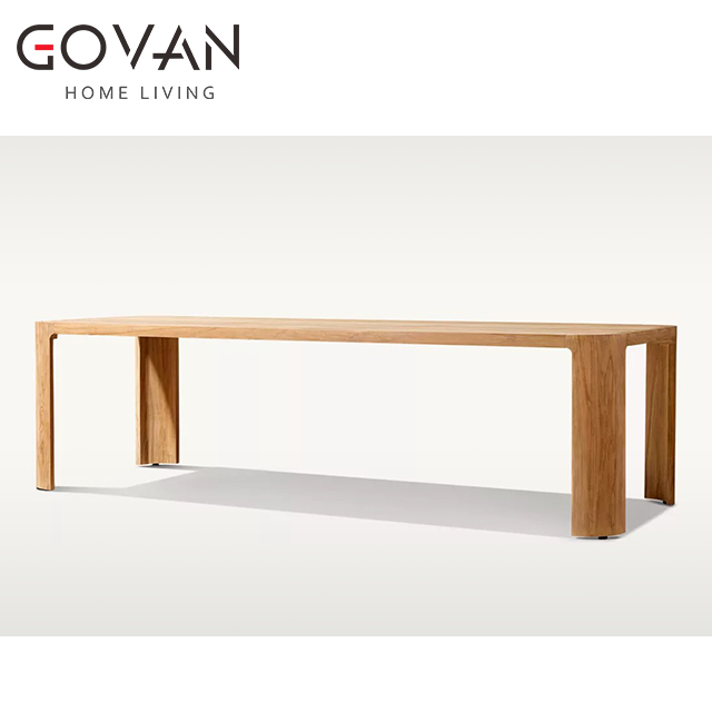 Sedona Cane Collection-Dining Table-Outdoor Retangular Dining Table