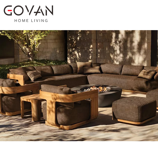 Sedona Cane Collection-Sofa-Outdoor Left-Arm L-Sectional Sofa