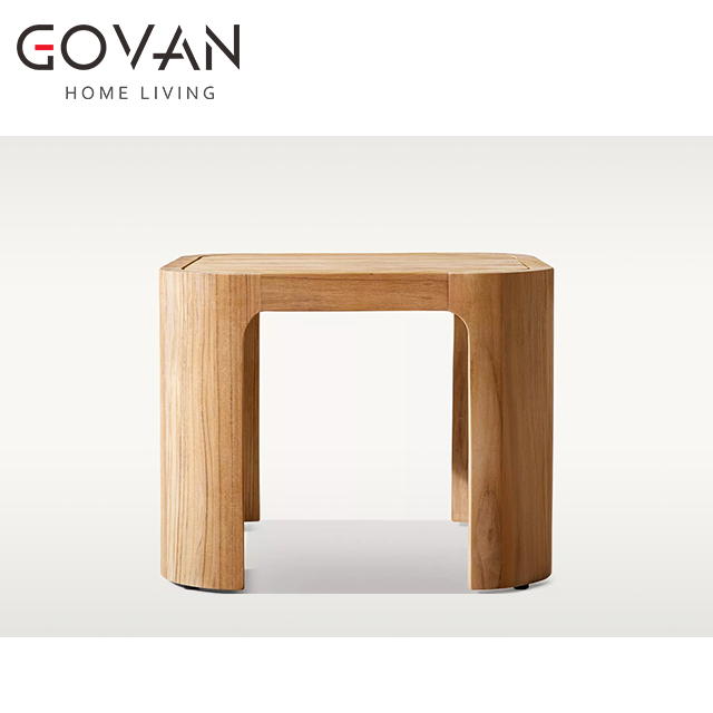 Sedona Cane Collection-Coffee Table-Outdoor Square Side Table