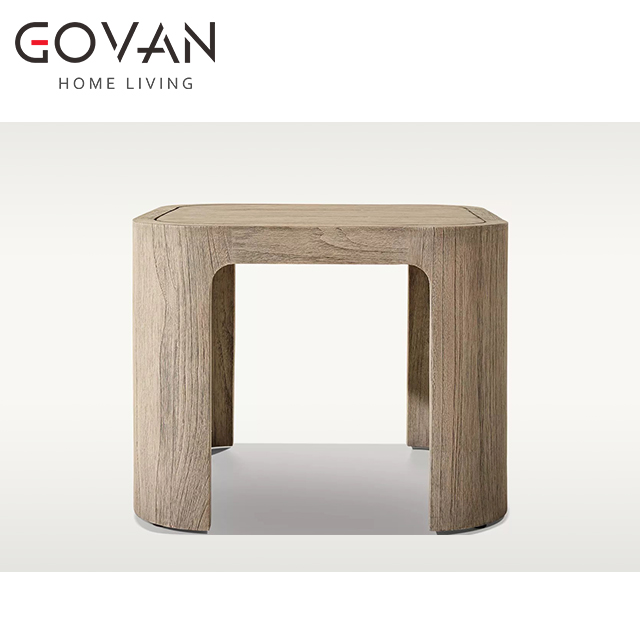 Sedona Cane Collection-Coffee Table-Outdoor Square Side Table