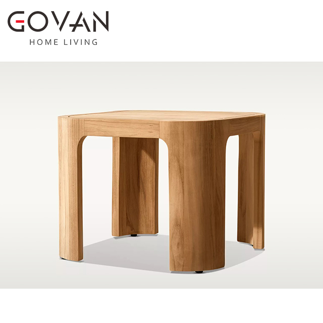 Sedona Cane Collection-Coffee Table-Outdoor Square Side Table